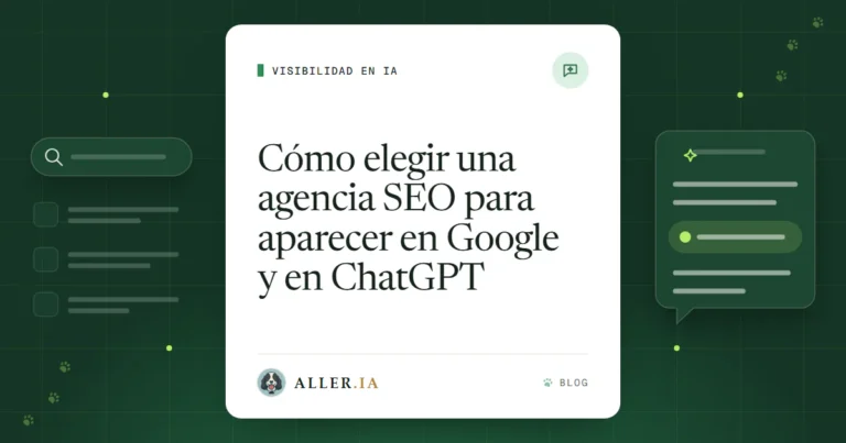 Cómo elegir una agencia SEO para aparecer en Google y en ChatGPT