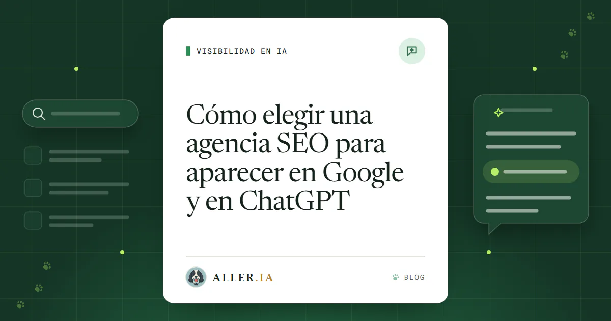 Cómo elegir una agencia SEO para aparecer en Google y en ChatGPT