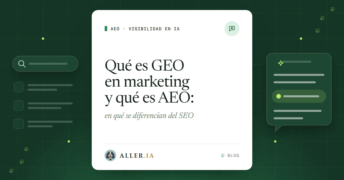 Qué es GEO en marketing: cómo una IA arma su respuesta